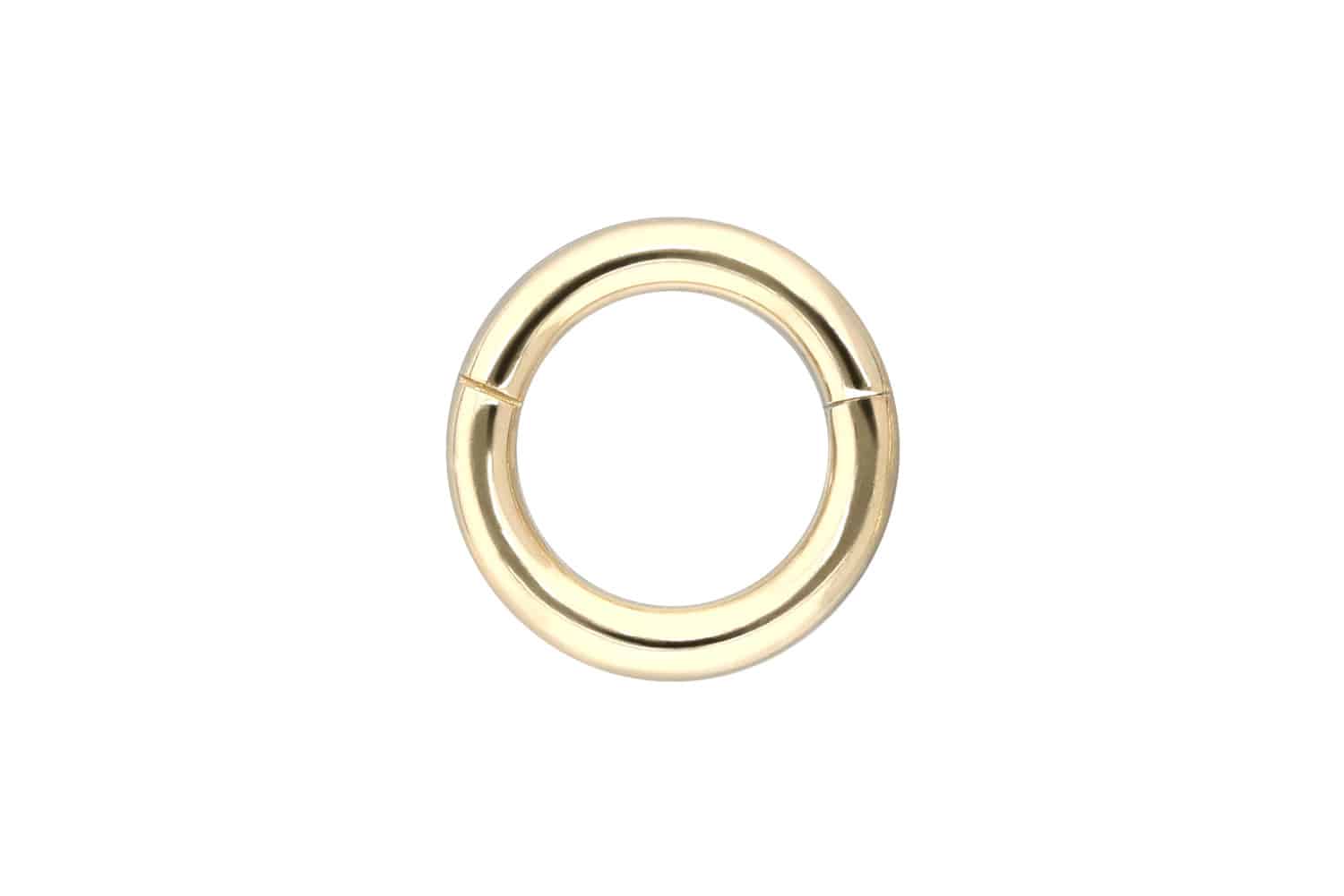 14/18 Karat Gold Segmentring Clicker Piercing